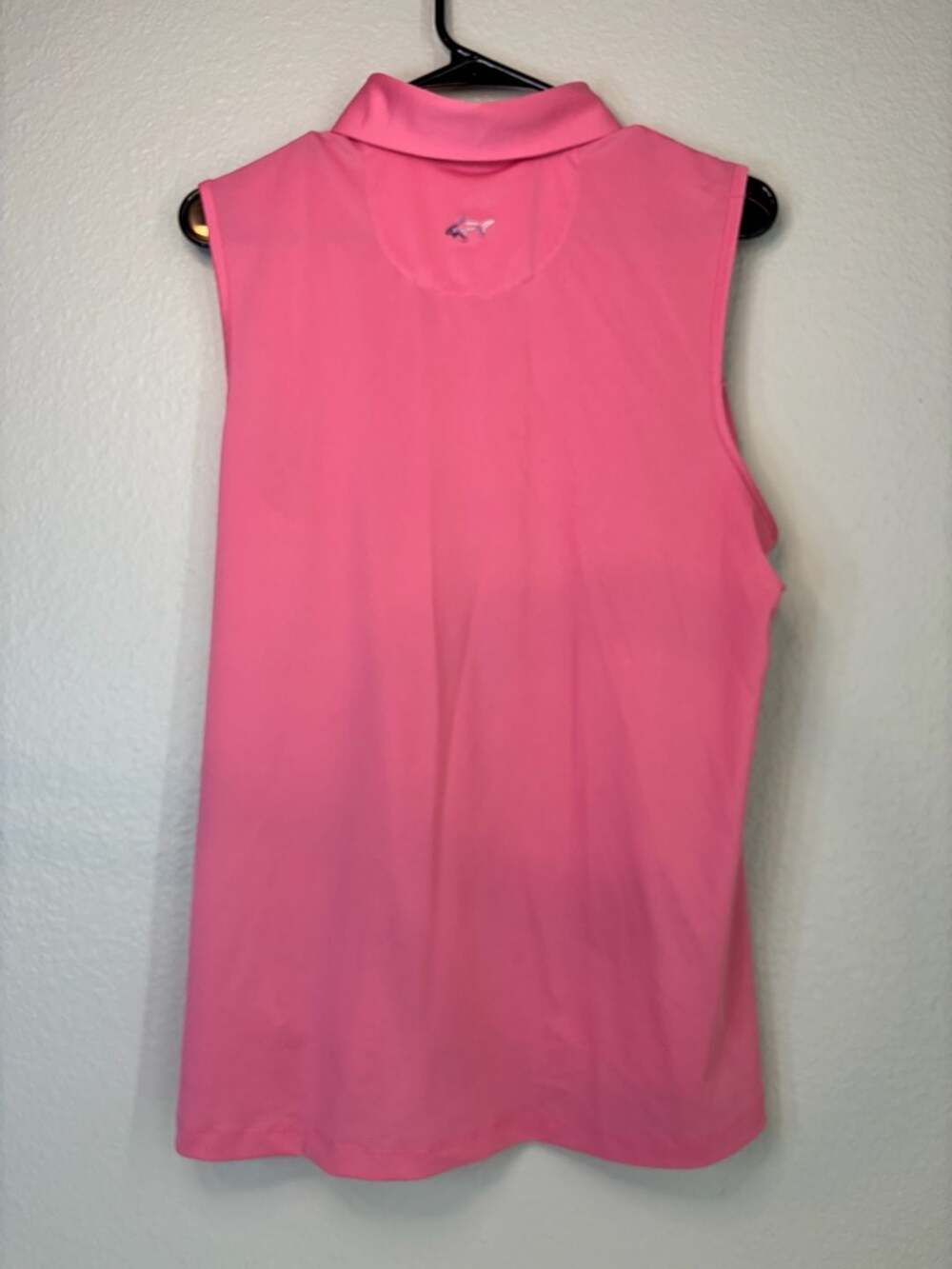 Greg Norman PlayDry Pink Sleeveless Golf Polo Shirt XL - Picture 7 of 9